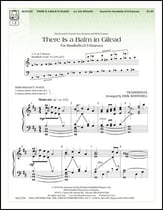 There Is a Balm in Gilead Handbell sheet music cover